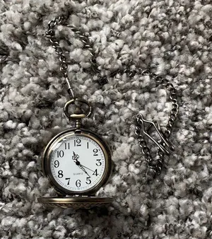 4 for $20! NEW Rare Quartz Gold Pocket watch thumbnail 1