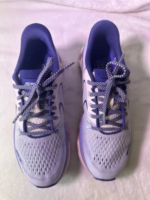 Skechers Glide-Step Athletic Shoes in Lavender and Light Pink thumbnail 4