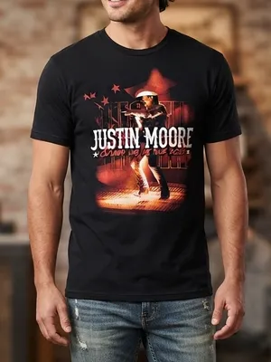 Gildan Justin Moore concert tee thumbnail 1