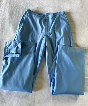 Ralph Lauren Golf Women’s Light Blue Fleece Lin Snap Bottom Pants - sz 4 thumbnail 1