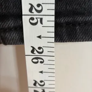 Levis 501 Original Cropped Jeans Faded Black High Rise Button Fly 72693-0134 W32 thumbnail 4
