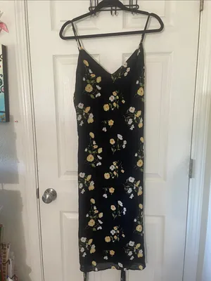 Reformation Dietrich Dress in Piazza size 6 Excellent condition Summer Dress thumbnail 6