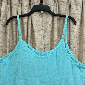 Torrid Midi Pucker Woven Trapeze Dress in Island Paradise - 3X thumbnail 9