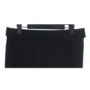 Zara Symmetrical Wrap Style Envelope City Skort Pockets Back Zipper S Black thumbnail 8