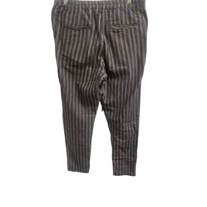 Gianni Lupo Women's Blue Pleated Drawstring loose fit pants Size M SKU 1369 thumbnail 3