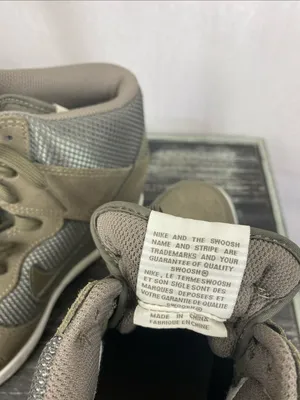 Nike Olive Green 579763-300 Dunk Sky Hi Wedge Lace Up Athletic Sneaker Shoes 9 thumbnail 6