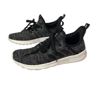 Adidas Cloudfoam‎ Pure Running Shoes Black DB0694 Low Top Lace Up Women's 6.5 thumbnail 2