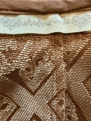 Gold Brocade Lace-Up Women's Corset Vest Top thumbnail 5