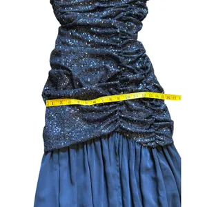 NWT - Hello Molly Navy Blue Sequined Gown - Size M thumbnail 8
