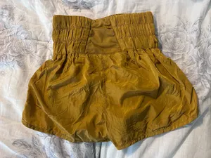 Free People FP Movement The Way Home Shorts XS Varsity Gold thumbnail 3
