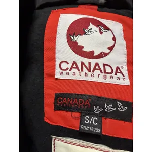 Canada Weather Gear Black Hooded Puffer Vest Womens Size Small thumbnail 3