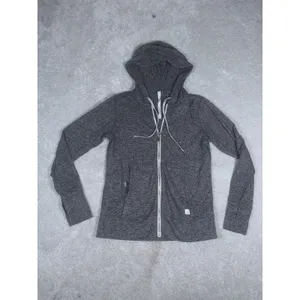Vuori Womens Halo Performance Hoodie 2.0 Gray Size Small thumbnail 4
