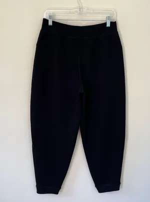 Get Set Hybrid Pull On High Rise Stretch Jogger Pants Black thumbnail 7