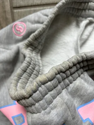 Light Gray Women's Fleece Joggers - Cozy Everyday Track Pants thumbnail 6