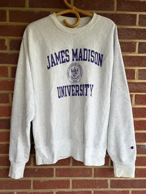 Vintage Champion Reverse Weave James Madison University Crewneck Medium thumbnail 1