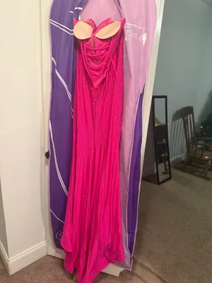 Prom dress Pink Size 0 thumbnail 3