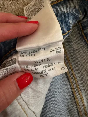 Levi's Light Blue Denim 501 Skinny High Waist Button Fly Jeans Size 24x28 thumbnail 10