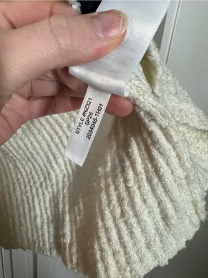 Madewell Striped Bouclé-Knit Cardigan Ivory And Navy Multi Stripe medium NEW thumbnail 5