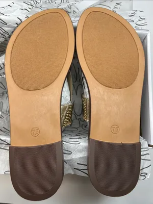 Wild Pair Ginnie Double-Band Slide Flat Sandals Size 7.5M thumbnail 3