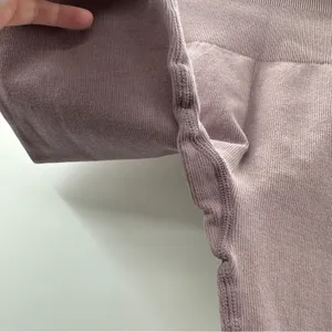 Everlane The Seamless High Rise‎ Leggings in Dusty Purple Size XS/S NEW thumbnail 8