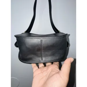 Coach Janice Legacy 9950 Crossbody Bag‎ Vintage Black Leather MINT COND V thumbnail 4