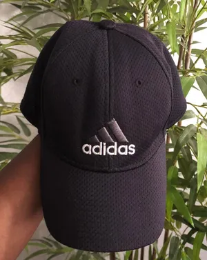 Adidas Baseball Hat Cap Black Gray Flex Logo Embroidered Sporty Climalite Top Preppy S/M Unisex Men Women thumbnail 1