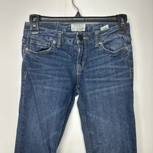 Aéropostale Women's Bayla Skinny Jeans 00 Regular Blue Mid Rise Stretch Denim thumbnail 7