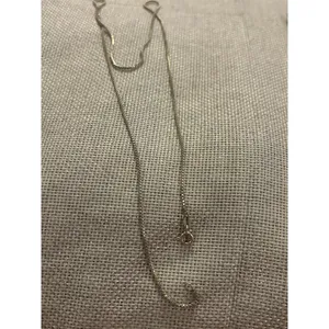 Lot a617 15.5 inch 925 sterling silver chain necklace thumbnail 5