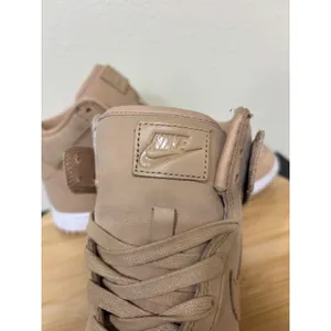 Nike Dunk High Women 8 Vachetta Tan Leather DX2044-201 Sneakers Neutral‎ thumbnail 8