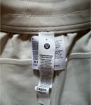 Lululemon Softstreme High-Rise Short 4" Bone thumbnail 4
