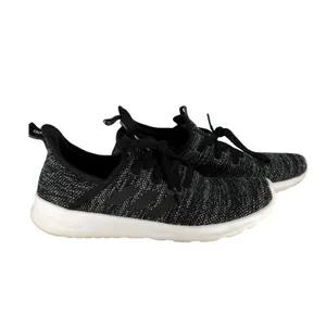 Adidas Cloudfoam‎ Pure Running Shoes Womens 7.5 Black White DB0694 Sneakers thumbnail 3