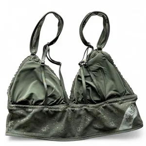 aerie green lace bralette thumbnail 2