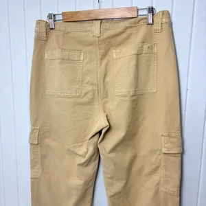 American Eagle Outfitters Tan Cargo Pants‎ size 12 thumbnail 3