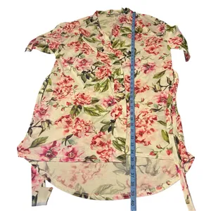 Show Me Your Mumu Brie Floral Wrap Robe Kimono Bridal Getting Ready Lounge OS thumbnail 7