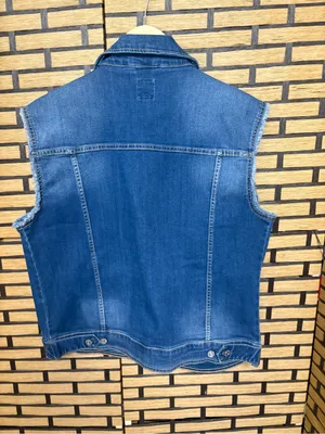 Kenzie denim vest size large thumbnail 2