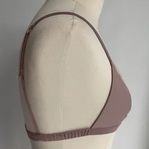 Victoria's Secret Luxe Satin Triangle Bra NWT thumbnail 5