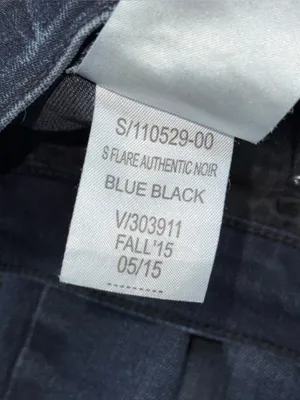 Gap 1969 Resolution Skinny Flare Jeans Dark Wash Faded 27 R High Rise Retro Boho thumbnail 9