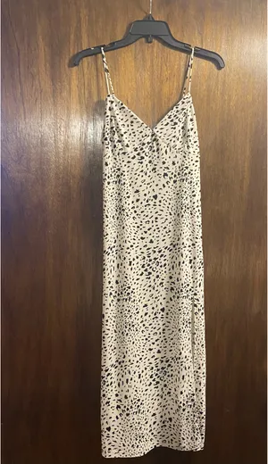 Lovely Day Leopard Print Midi Slip Dress thumbnail 1