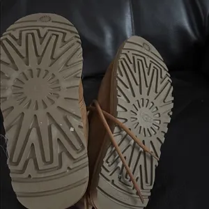 UGG Tan Boots with Fur Lining thumbnail 4
