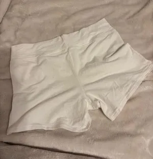 Aerie White Boxer Pajama Shorts thumbnail 2