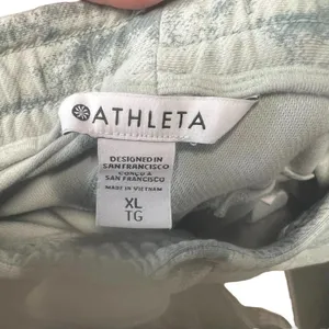 Athleta Farallon Jogger Fog Camo Coast Sweatpants‎ Green Size XL thumbnail 10
