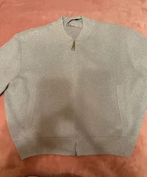 Glitter bomber jacket Zara  thumbnail 1