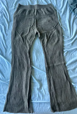 Zara crinkle flare pants thumbnail 2