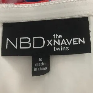 NBD x the Naven Twins Sahara High‎ Neck Halter Dress Size Small thumbnail 7
