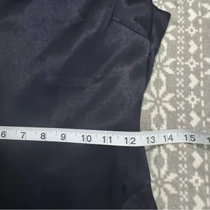 NWT Club Monaco Dallyce Dress Navy Size 00 Minimalist‎ Flowy Effortless Elegant thumbnail 12