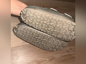 Birkenstock Arizona EVA Sandals in Metallic Silver - Size 39 (8-8.5) thumbnail 5