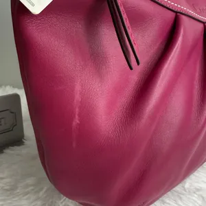 NWT y2k COACH Soho Pleated Leather Large Hobo Shoulder Bag F1373100 thumbnail 6