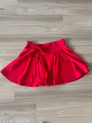 Avidlove Mini Skirt for Women Pleated Drawstring High Waist Skater Skirt thumbnail 6