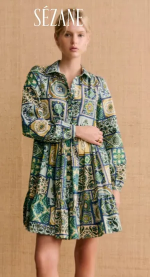 Sezane X Momoni Himelda Dress thumbnail 1