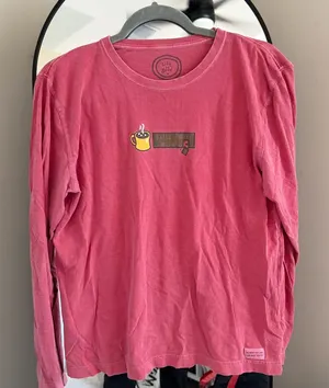 Life Is Good red Long Sleeve Tee thumbnail 1